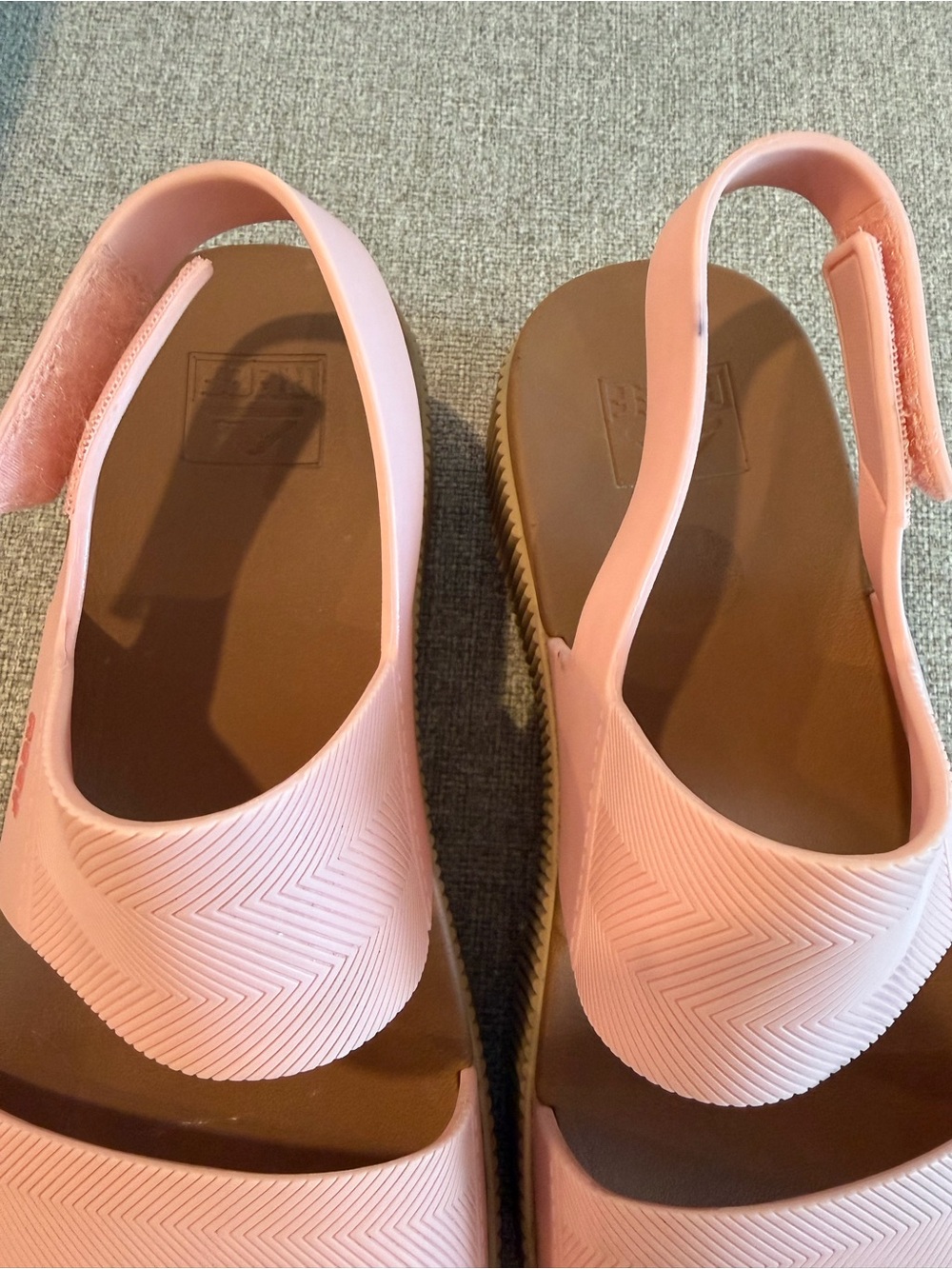 Reef Water Vista Platform Pink/Coral and Tan Platform Sandals read details - Picture 3 of 11